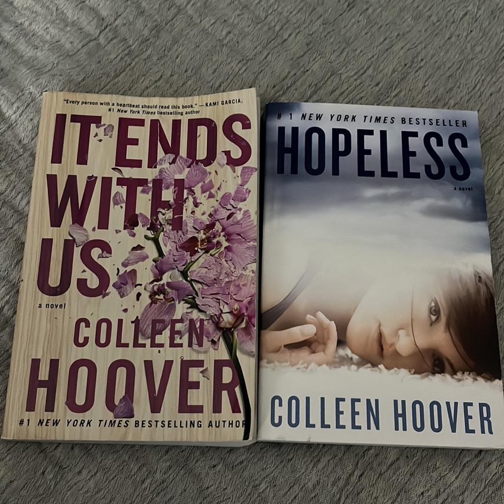 3 Colleen Hoover books